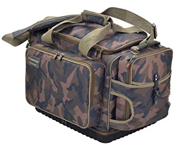 Tandem Baits Phantom Base Camo Angeltasche für Angelzubehör | wasserdichte Tasche Karpfenzubehör-Angelkoffer | Bequeme Umhängetasche | Wasserfeste Tasche für Bissanzeiger Boilies & Lieblingsköder