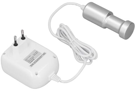 Limpiador Ultrasónico Portátil, Limpiador Ultrasónico Sumergible Versátil Emisión de 360 ​​grados Cabezal de Choque de Metal Completo con Arranque de una Tecla para Dentaduras
