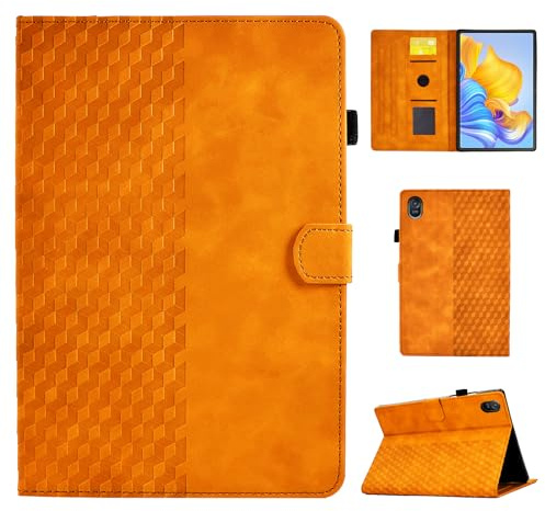 CASAFUNY Fodral för Honor Pad 8 12 tum 2022 Magnetiskt Skyddshölje Fodral Surfplatta Ultratunn med Stativfunktion för Honor Pad 8 2022, Orange