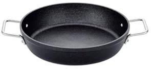 Fissler Adamant/Servier-Pfanne, groß (Ø 32 cm) Aluminium-Bratpfanne, beschichtet, antihaftend, hoher Rand, kratzfest – Induktion