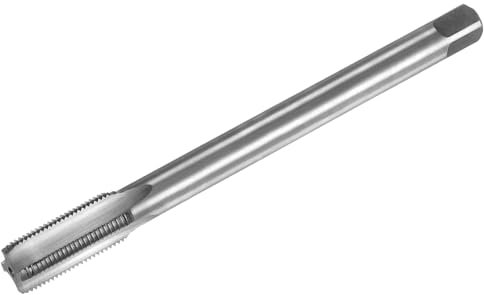 sourcing map Metrischer Gewindebohrer M14 x 1,25 H2 160 mm, extra lang, gerade, Nut, Gewindebohrer, Gewindebohrer, Reparaturwerkzeug