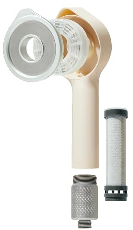 Hello Klean Purifying Shower Head Refill Cartridges | Head & Handle Cartridges for Showerhead Filter 1.0 | Filters Chlorine, Impurities & Heavy Metals from Hard Water