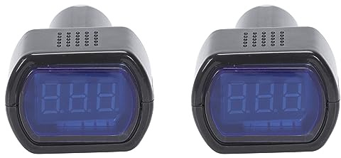 VENOAL 2X 12-24V LED Car Battery Tester Voltage Meter Voltmeter