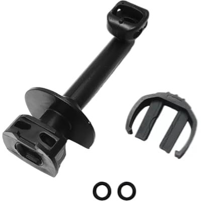GAOHOU 1 Set Pressure Washer Elbow Outlet Pipe Connection with Clamp 4.064-047.0 Compatible with Karcher K2 K3 Part