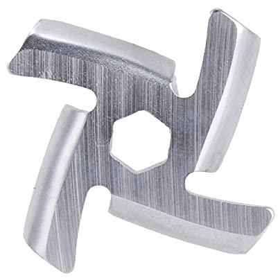 Cuchillas para picadora de carne, de acero inoxidable, para picadora eléctrica, accesorios para picadora de alimentos, piezas de máquina cortadora de cuchillos, repuesto
