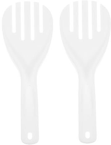 ROMISBABA 2pièces Cuillères à Riz Épaisses Plastique Antiadhésives Lot Légères Et Durables Pour Restaurants Et Services De Restauration
