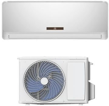 LIFEZEAL Condizionatore 24000 BTU Inverter, R32, Climatizzatore Monosplit con Raffreddamento, Deumidificazione, Ventilazione e Riscaldamento, Autopulente, con Telecomando e WiFi, A++