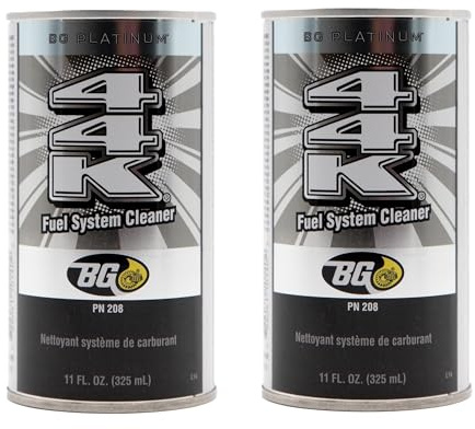 2 Pack Bg 44k Fuel System Cleaner Power Enhancer 11 Oz Cans