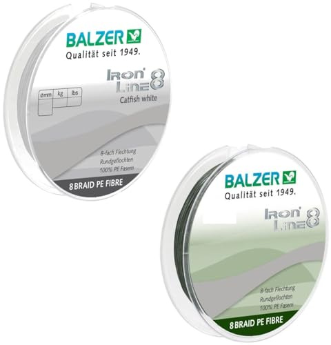 Balzer Iron Line 8 Catfish - 300m geflochtene Angelschnur