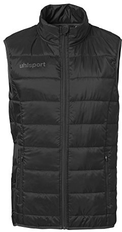 Uhlsport Herren Essential Ultra Lite Down Daunenweste, Schwarz/anthra, S EU