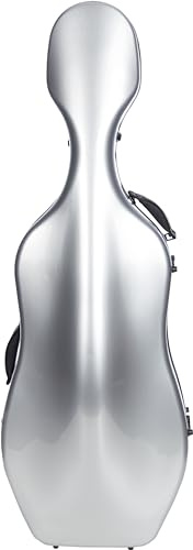 Cellokoffer Fiberglass 4/4 Ultra Light silber M-case
