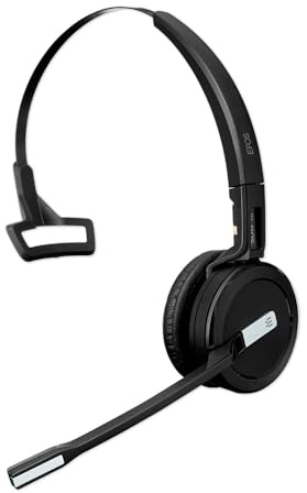 Sennheiser SENNHEISER Impact SDW 5011 Mono USB DECT-Headset inkl. DECT-Dongle (statt Basis) für PC mit Kopf-, Ohr- oder Nackenbügel, Schwarz, Standard