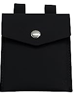 Phonecover Lover Tasche für Handykette Universal zum Umhängen - Kompatibel mit Jedem Handy und Smartphone, für Handy-Kette, Hülle mit Kordel und Handyband (Schwarz)