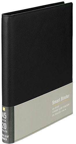 Maruman Ordner Smart Binder A5 20 Loch schwarz F291-05