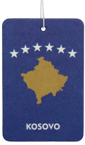 Kosovo Arbre parfumé pour voiture, désodorisant pour voiture, diffuseur de parfum, pendentif