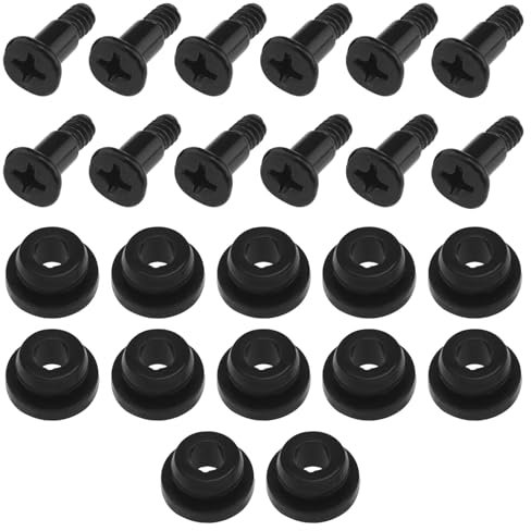 Create idea 12PCS 3.5 Inches Hard Drive Screw with Rubber Washer Kit Hard Drive Shock Absorbing Screw Shock Absorption Screw for 3.5 Inches HDD SSD Computer Cases