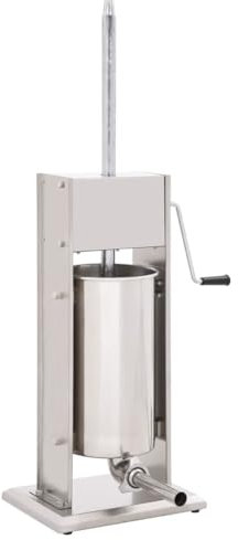 INLIFE Insaccatrice Manuale Argento 15 L in Acciaio Inossidabile Casa e Giardino, Cucina e Pranzo (21,94KG)