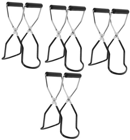 Alipis 4pcs Canning Lifting Tong Jar Lifter Reusable Bowl Clip Plate Lifter for Hot Food Bowl Pot Holders Microwave Plate Holder Non Slip Clip Pan Gripper