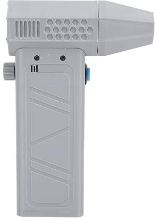 Wifehelper Ventilatore Portatile Portatile Spolverino Elettrico 140000 Giri/min, Ventilatore Portatile Ricaricabile con velocità del di 62 M/s per Raffreddamento e Una (Grey)