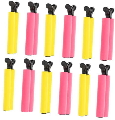 LALADEFIEE 12piezas Aislamiento Para Bar De Perm Hairdressing Protección Térmica Para Rulos De Cabello Herramienta De Peluquería Para Salones y Uso Doméstico