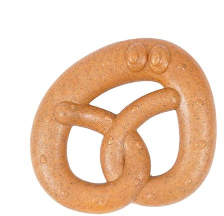 Hundespielzeug für Kauer, robustes Hundespielzeug, Holzbrotknotenspielzeug, bissfestes Welpenspielzeug, niedliches Kauspielzeug, aggressives Kauspielzeug, langlebiges Kauspielzeug, interaktives