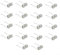 Lawn Care Solution Replacement Tines Model 29272 for Greenworks Dethatchers, Fits Models 27022/2500600G (18pcs)