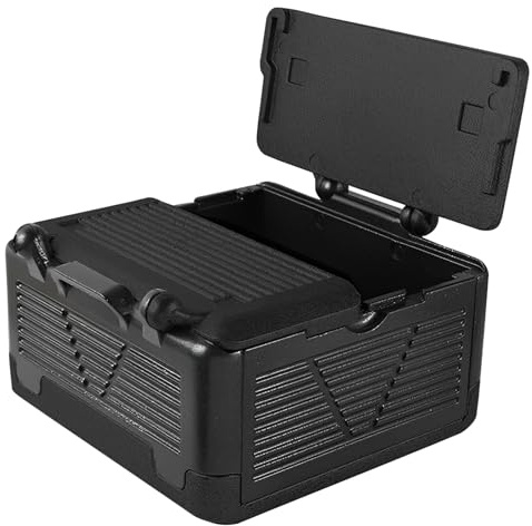 CISSIYOG Thermobox faltbar,Styroporbox Klappbar,Thermobox für Essen | Multifunktional Kühlbox Transportbox,Isolierklappbox,Geeignet für Camping und Picknick im Freien