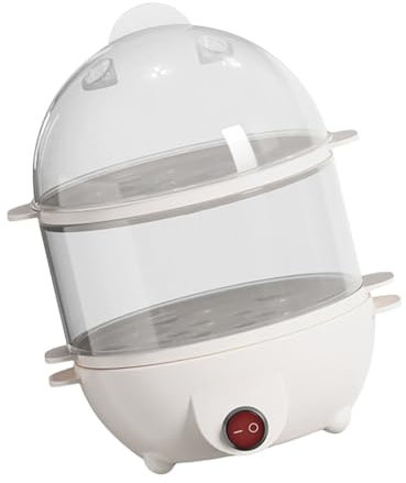 Multifunctional Electric Steamer For Eggs Vegetables Dumplings Omelet Cooker Double Stack Eggs Boiler Kitchen Gadget