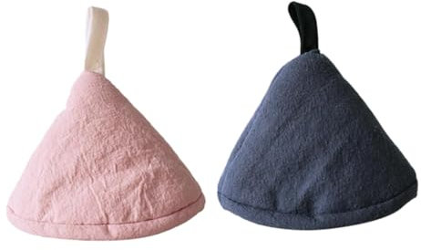 VALICLUD Presine per Pentole 2 Pezzi Triangolari Isolanti e Riutilizzabili per Forno a Microonde e Cucina Colore Assortito Colore Casuale