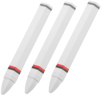 Alipis 3 pièces Lot de Stylos Marqueurs Blancs pour Pneus Voiture Haute Visibilité Résistants Décoloration Durables pour Réparations Précises