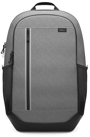 Dell EcoLoop Urban Rucksack 14–16 Zoll CP5625G, 52% recycelte Materialien | 300D rPET Polyester, wasserabweisend, 27 L Volumen, 0,55 kg, 2 Seitentaschen, reflektierende Akzente