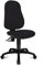 Topstar Point 60, Bürostuhl, Schreibtischstuhl, Stoff, Drehbar, schwarz, 44D x 45W x 113H cm