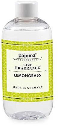 pajoma® Nachfüllflasche für Katalytische Duftlampe 250 ml, Lemongras | Raumduft Nachfüller - intensiver und hochwertiger Duft in Premium Qualität