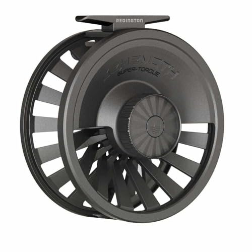 Redington Behemoth Fly Fishing Reel, Multipurpose Fly Reel for Freshwater and Saltwater, Large Arbor and Adjustable Drag, Gunmetal, 9/10