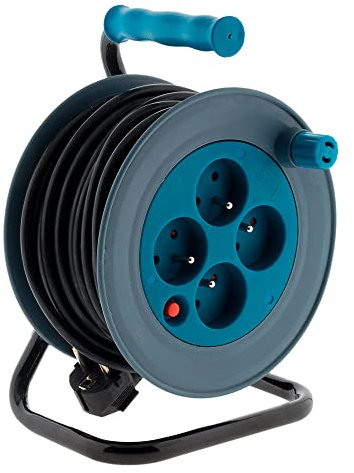 Zenitech - Carrete doméstico 15m 3G1 mm² - Azul