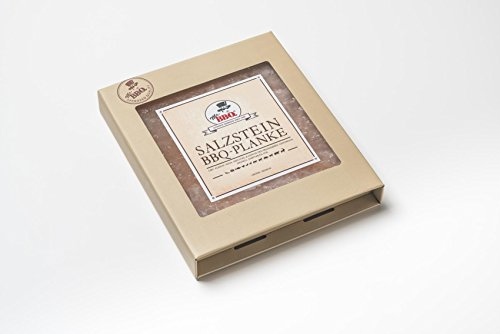 Salzstein zum Grillen, Grill-Salzstein, BBQ Salzstein, Größe 20 x 20cm