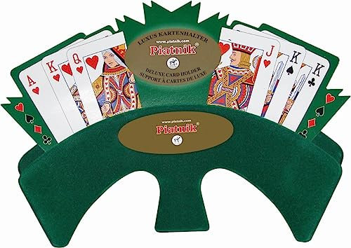 Piatnik 2972 - Kartenhalter Luxus, grün