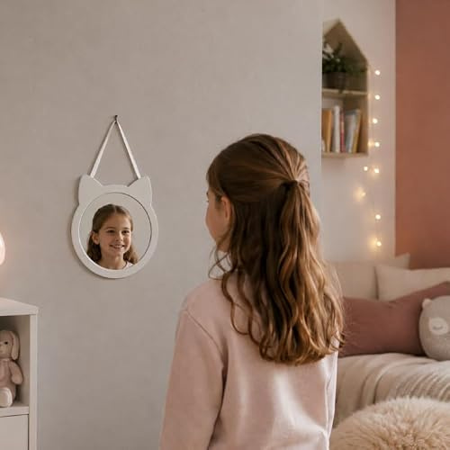 Kinderspiegel – Zum Aufhängen – Wand – Bad – Kinderzimmer - Badezimmer