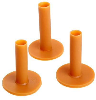 MUXSAM 3 Stück Golf Tee Holder Tee Halter für Golf Tee Tee Tee Gummi Halter für Trainingsmatte 60/70/80mm