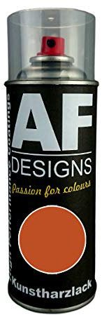 Alex Flittner Designs Kunstharz Lackspray Buntlack Spraydose für TEREX/SCHAEFF ORANGE Baumaschinen