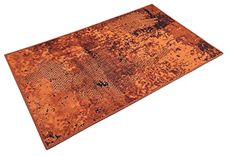 Wecon Home Room 9 Badteppich, 60 x 100 cm, rost rot