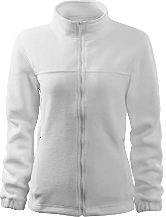 DELUNO Damen Fleece-Jacke Outdoor, Pullover Fleece mit Reißverschluss - Neu - Schwarz Rot Blau Grau Weis - Size XS S M L XL XXL