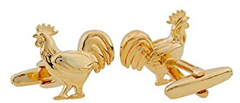 Manschettenknöpfe für Herren, Gold Manschettenknöpfe für Herren Tier für Tuxedo Hemden Geschäft