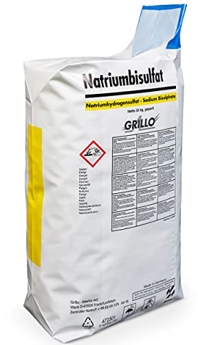 Grillo pH-Minus Granulat, pH-Senker zur Pool-Wasser-Pflege, leicht löslich, effektive pH-Senkung - 25kg