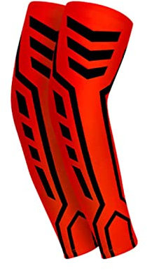 HAOSEM Elastische Ellenbogenschoner Sport Fitness Armstulpen Outdoor Basketball Volleyball Badminton Ellenbogenpolster Laufen Radfahren Armstulpen
