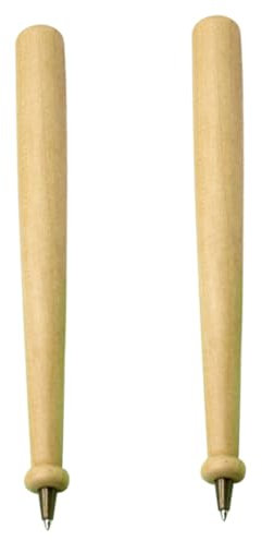 Angoily 2stücke Holzkugelschreiber Multifunktionale Leichte Kugelschreiber Aus Umweltfreundlichem Biodegradablem Holz Als Für Freunde Studenten Für Alltag
