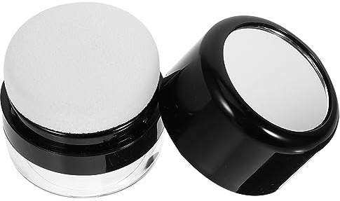 BESTYASH Mini- Mit Deckel Aus Wiederverwendbar Und Tragbar Für Losen Puder Glitzer Und Mehr Luftdicht Verschraubbar Kompakt Und Einfach Mitzunehmen