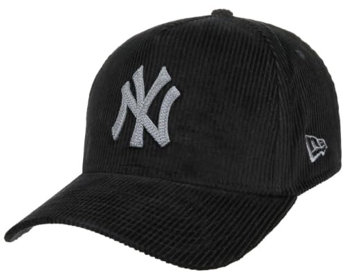 New Era E-Frame Cord Yankees Cap Basecap Baseballcap Cordcap Damen/Herren - Metallschnalle, mit Schirm Frühling-Sommer Herbst-Winter Frühjahr Sommer Herbst Winter