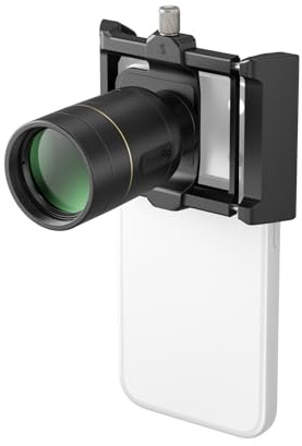 SMALLRIG 2X Magnification Telephoto Lens & Macro Kit for iPhone 17/16/15 Pro Max, Optical Zoom Teleconverter with 2 Macro Lenses, Compatible with Smartphone 4x/5x/8x Telephoto Camera, T-Mount - 5334