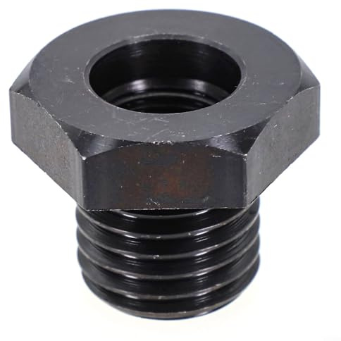Adaptateur de mandrin de tour à bois 8 TPI à 1,9 cm 16 fils, manchon réducteur de mandrin pour tour à bois